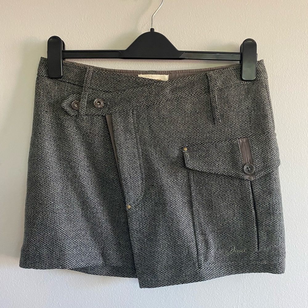 Vintage Diesel tweed skirt